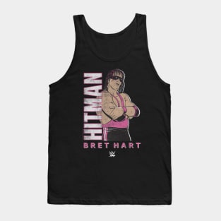 Bret Hart Hitman Distressed Tank Top